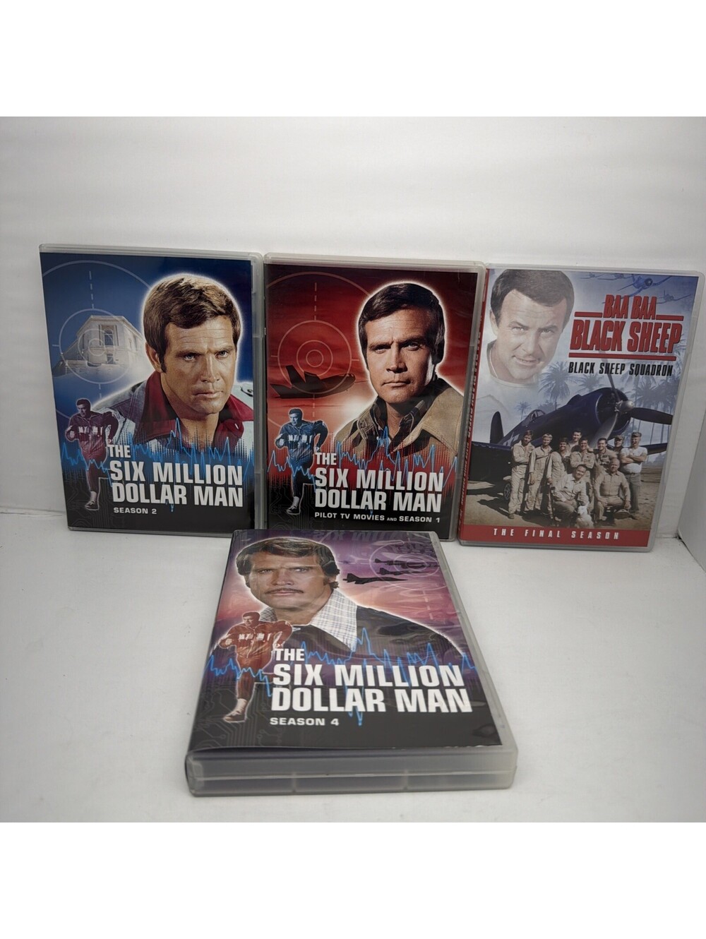 The Six Million Dollar Man Dvd Collection season 1234+pilot Move Blake Sheep